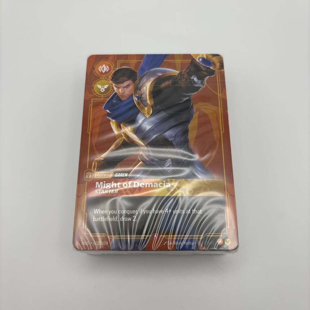 Riftbound LOL TCG Proving Grounds Garen Might of Demacia Deck - SEALED